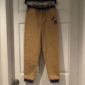Disney Mickey Mouse Khaki Joggers